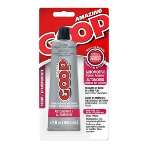Goop Automotive Contact Adhesive and Sealant Clear 3.7fl oz. Goop Automotive Contact Adhesive and Sealant Clear 3.7fl oz.